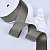 1-1/2"(38mm)Twill Ribbon 569 саржевая лента 15 ярдов тёмно серая