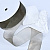 1-1/2"(38mm)Organza  Ribbon 6108 лента органза перламутровая 70 ярдов хаки