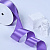 1 1/2"(38mm)Single Face Satin Ribbon 463 односторонняя сатиновая лента 10 ярдов сиреневая