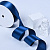 1 1/2"(38mm)Double Face Satin Ribbon 365 двухсторонняя сатиновая лента 10 ярдов синяя