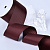 2"(50mm)Grosgrain ribbon 868 репсовая лента 23 ярда коричневая