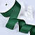 1-1/2"(38mm)Grosgrain ribbon 587 репсовая лента 23 ярда зелёная