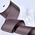 2"(50mm)Grosgrain ribbon 839 репсовая лента 23 ярда коричневая