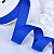1"(25mm)Grosgrain ribbon 352 репсовая лента 23 ярда синяя электрик