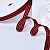 3/8"(9mm)Gingham Ribbon A020 лента тканевая мелкая клетка 10 ярдов бордовая