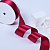 1 1/2"(38mm)Single Face Satin Ribbon 193 односторонняя сатиновая лента 10 ярдов вишнёвая 