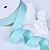 1"(25mm)Cotton Ribbon 314 хлопковая лента 19 ярдов тиффани