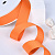 1"(25mm)Grosgrain ribbon 668 репсовая лента 23 ярда оранжевая