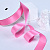1"(25mm)Double Face Satin Ribbon 156 двухсторонняя сатиновая лента 10 ярдов фуксия