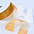1-1/2"(38mm)Organza  Ribbon 5034 лента органза перламутровая 70 ярдов песочная