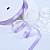 3/8"(9mm)Single Face Satin Ribbon 430 односторонняя сатиновая лента 10 ярдов сиреневая