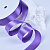 1"(25mm)Single Face Satin Ribbon 463 односторонняя сатиновая лента 10 ярдов сиреневая